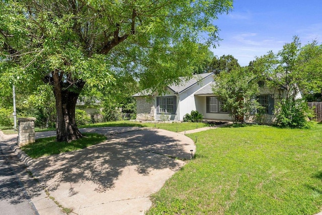 3212 Darnell Dr, Austin, TX 78745 - view of front of house featuring driveway