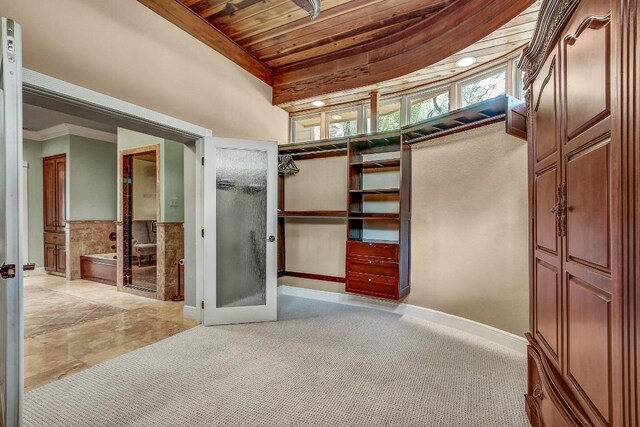 36 Cottondale Rd, The Hills, TX 78738 - walk in closet with french doors