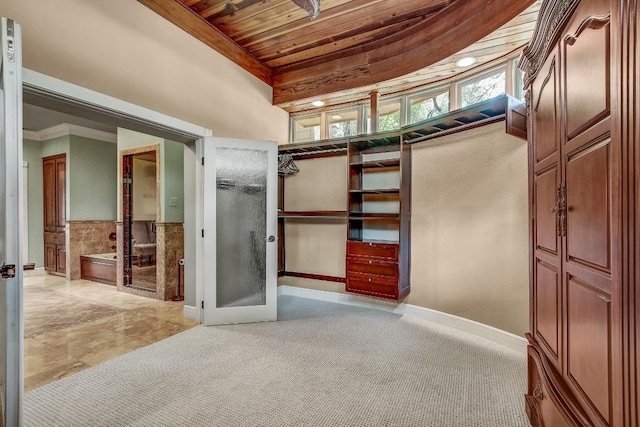 36 Cottondale Rd, The Hills, TX 78738 - spacious closet with french doors