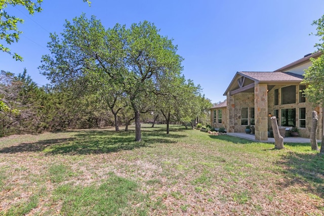 23315 Nameless Rd, Leander, TX 78641 - view of yard with a patio