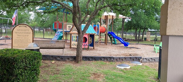 3817 E Newland Dr, Round Rock, TX 78681 - community playground with fence