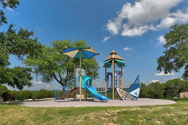 22621 Fountaingrass Ln, Lago Vista, TX 78645 - view of community jungle gym