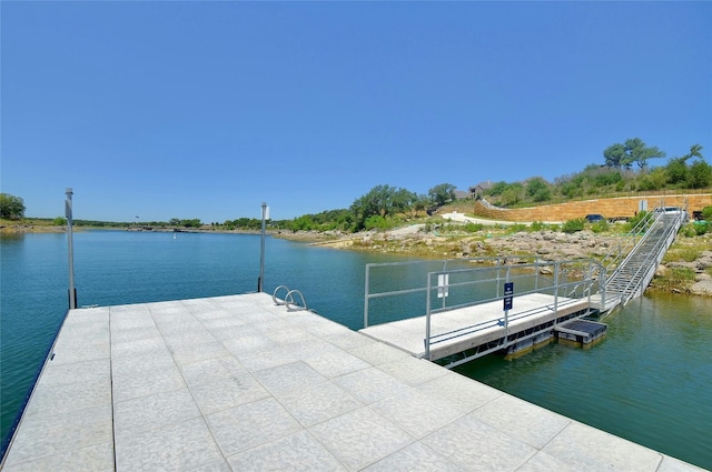 22621 Fountaingrass Ln, Lago Vista, TX 78645 - view of dock featuring a water view