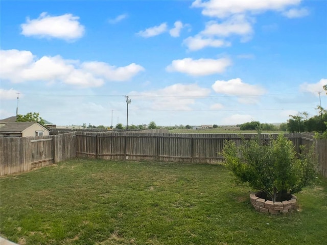 115 Millers Loop, Jarrell, TX 76537 - view of yard featuring a fenced backyard