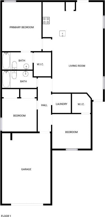 115 Millers Loop, Jarrell, TX 76537 - plan