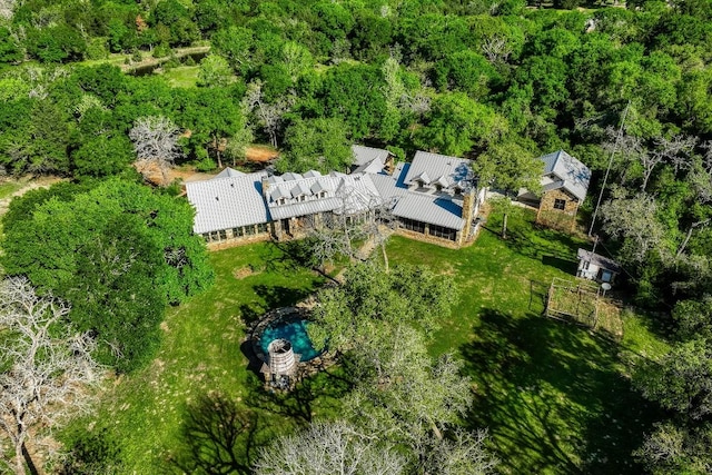 drone / aerial view