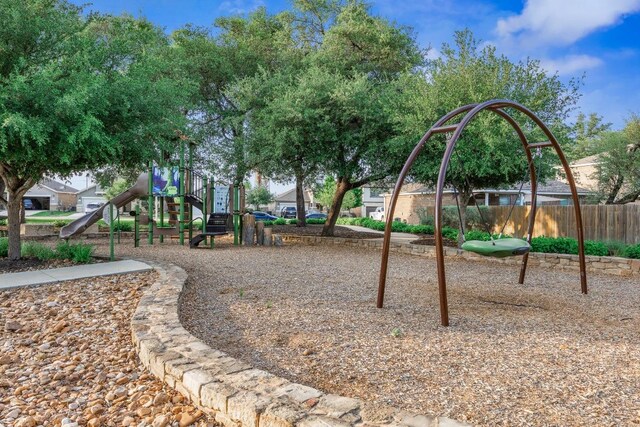 337 Akumal St, Leander, TX 78641 - view of community jungle gym