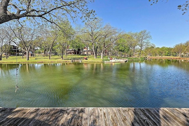 property view of water