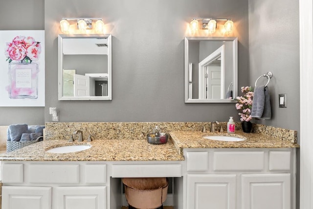 2128 Hilton Head Dr, Round Rock, TX 78664 - bathroom featuring double vanity
