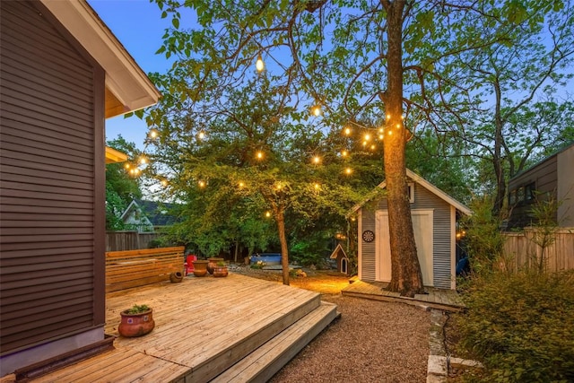 1709 Bouldin Ave, Austin, TX 78704 - view of wooden deck