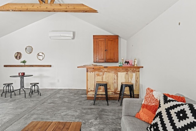 5602 Joe Sayers Ave, Austin, TX 78756 - living area with a wall mounted AC
