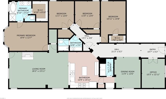 view of layout