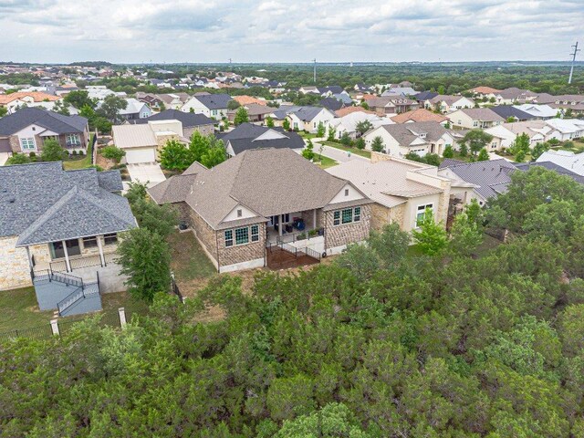 513 Freeing Oak St, San Marcos, TX 78666 - aerial perspective of suburban area