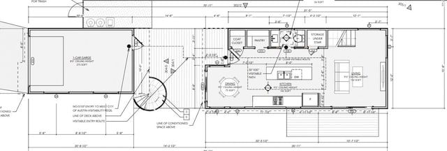 3209 Dolphin Dr Unit 2, Austin, TX 78704 - view of floor plan / room layout