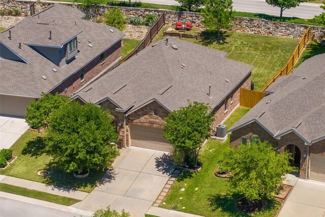 drone / aerial view