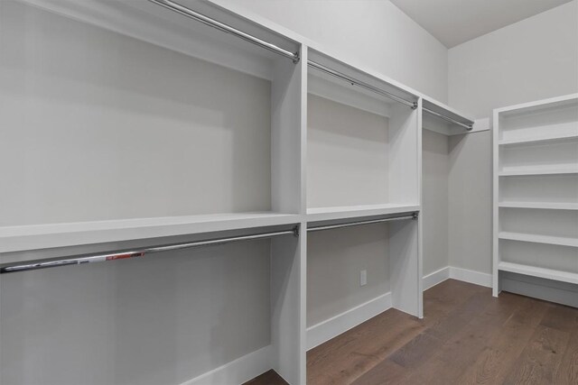 8 Cove Creek Ln, Austin, TX 78738 - spacious closet with dark wood finished floors