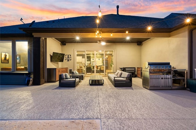 2500 Yuma Trl, Leander, TX 78641 - view of patio with an outdoor hangout area