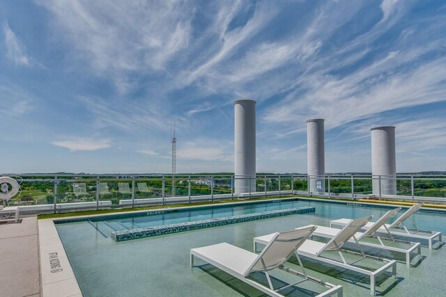 view of pool