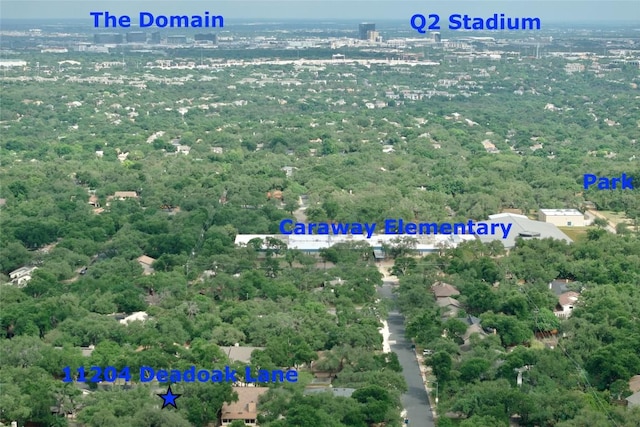 11204 Deadoak Ln, Austin, TX 78759 - aerial view
