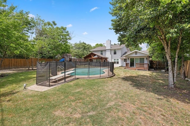 6905 Drexel Dr, Austin, TX 78723 - view of yard with a gazebo