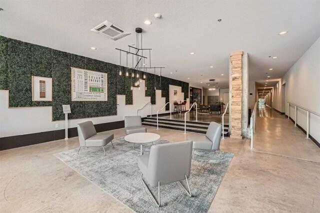 lobby featuring stairway