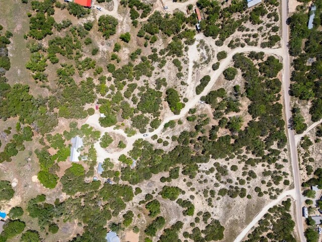 aerial view with view of desert