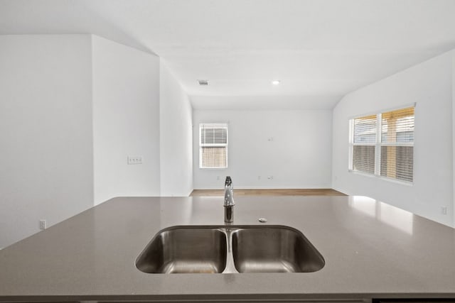 110 Madrid, Kyle, TX 78640 - kitchen featuring a sink and open floor plan