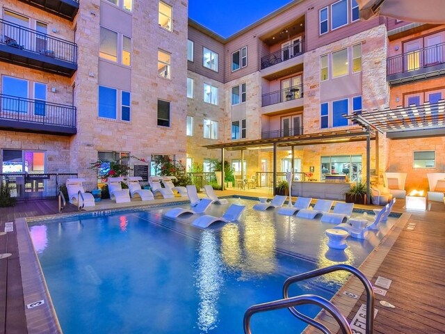 1900 Barton Springs Rd Unit 3007, Austin, TX 78704 - view of community pool