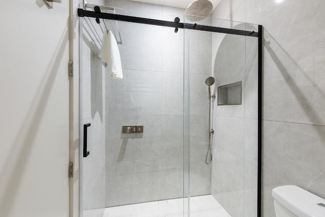 4000 Greystone Dr, Austin, TX 78731 - full bath with toilet and a stall shower