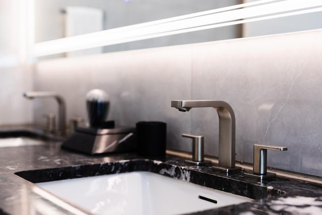 details featuring a sink