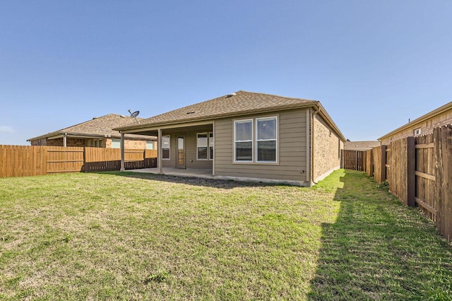 169 Slenderleaf Dr, Marble Falls, TX 78654 - rear view of house with a patio area