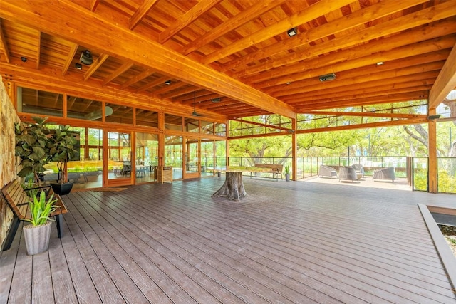 view of deck