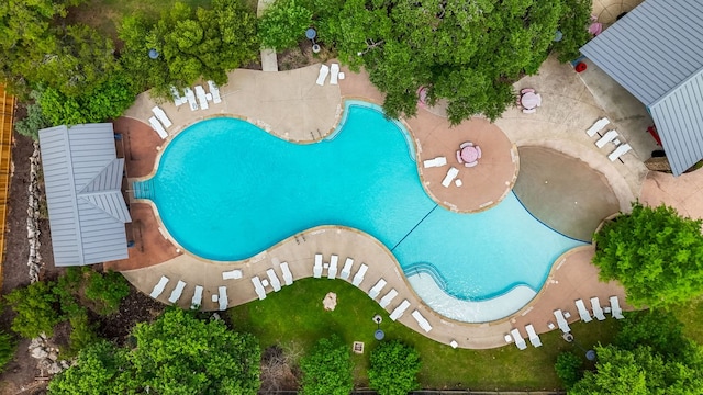 bird's eye view