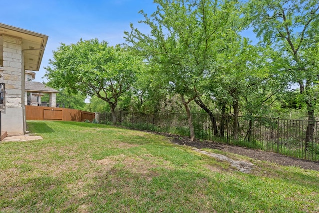 10033 Lisi Anne Dr, Austin, TX 78717 - view of fenced backyard