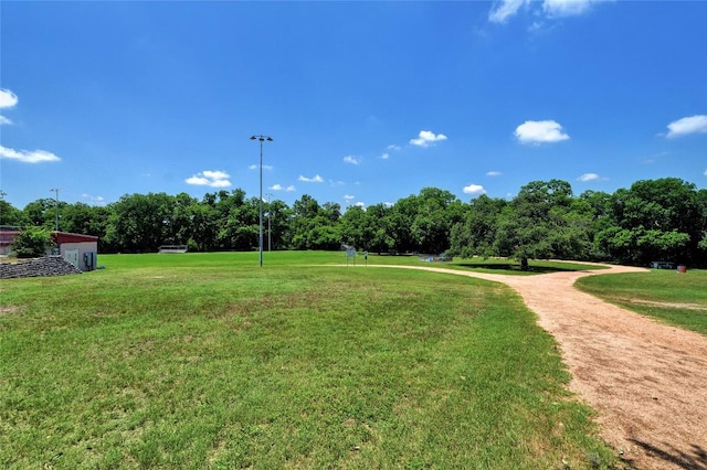 7611 Oak Hedge Pl, Austin, TX 78745 - view of community with a lawn