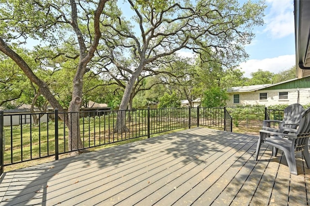 7611 Oak Hedge Pl, Austin, TX 78745 - view of deck
