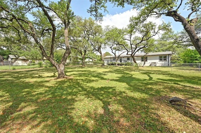 7611 Oak Hedge Pl, Austin, TX 78745 - view of yard