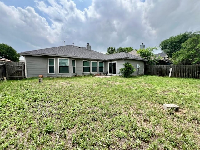 3622 Cheyenne St, Round Rock, TX 78664 - view of rear view of property