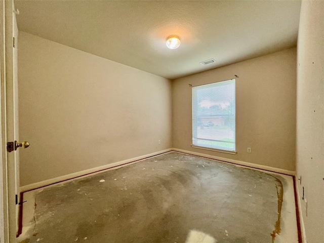 3622 Cheyenne St, Round Rock, TX 78664 - unfurnished room with baseboards and unfinished concrete floors