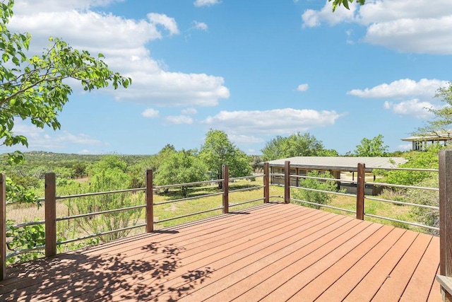 view of deck