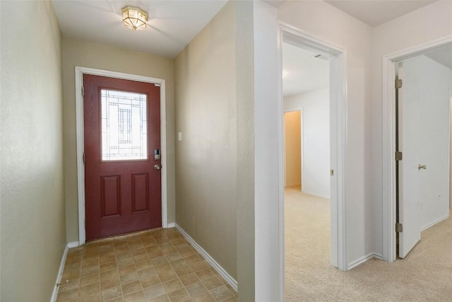 223 Sylvan St, Hutto, TX 78634 - entryway featuring baseboards