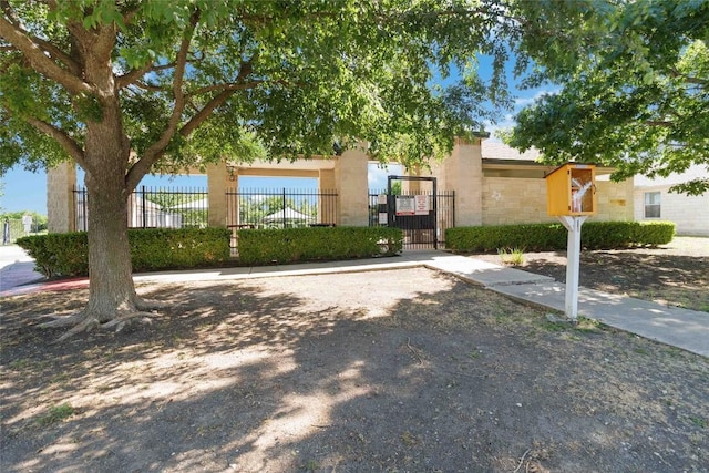 223 Sylvan St, Hutto, TX 78634 - exterior space featuring a gate and fence private yard