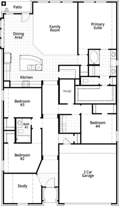 2012 Matlock Cir, Hutto, TX 78634 - view of room layout