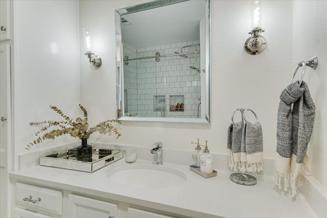 11903 Brookwood Cir, Austin, TX 78750 - full bath featuring vanity and tiled shower