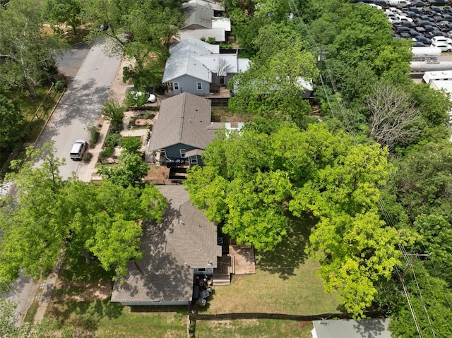 drone / aerial view featuring a residential view