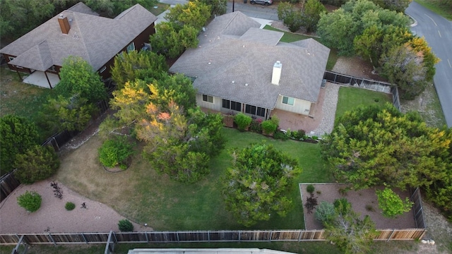 bird's eye view