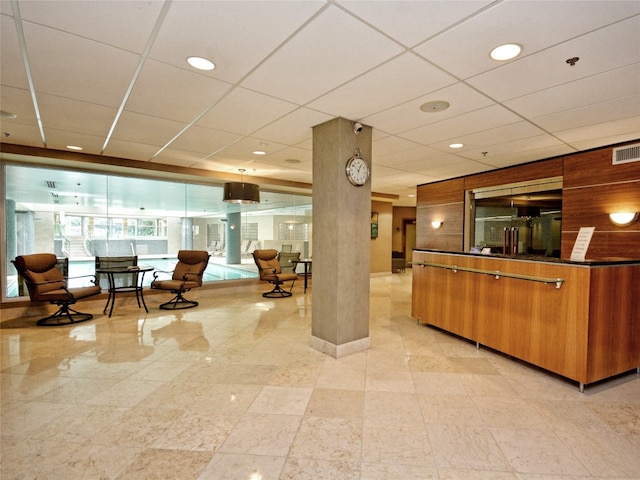 view of reception