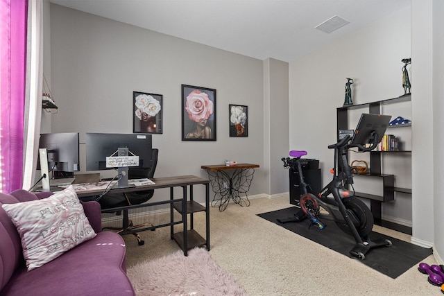 2812 Saint Rodrigo Ct, Round Rock, TX 78665 - carpeted office space with baseboards