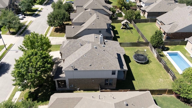 2812 Saint Rodrigo Ct, Round Rock, TX 78665 - aerial perspective of suburban area with a pool