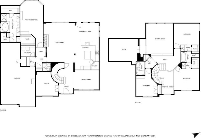 2812 Saint Rodrigo Ct, Round Rock, TX 78665 - view of floor plan / room layout